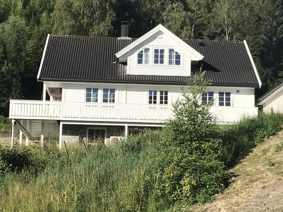 Fasade med terrasse. Galleribilde