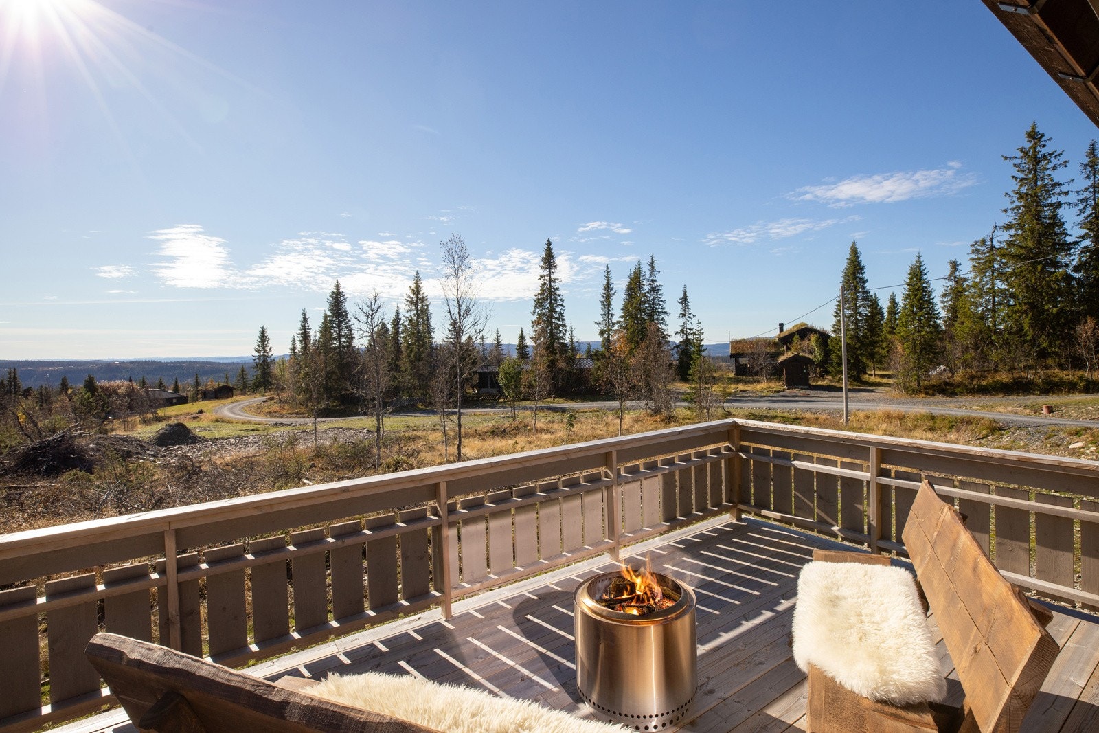 Her kan du nyte gode dager til fjells Galleribilde