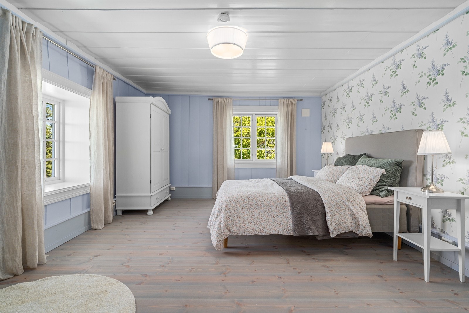 Soverom III - Nydelige fargevalg er gjennomgående i hele boligen Galleribilde