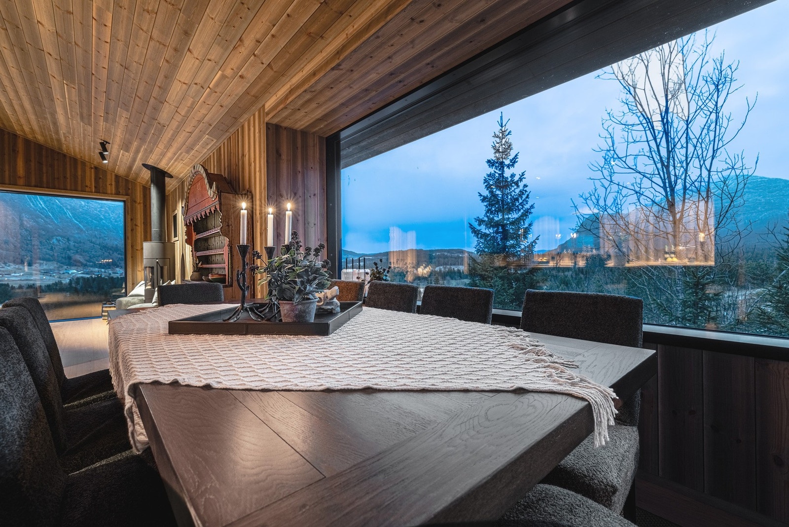 Flott utsikt fra spiseplassen. Galleribilde