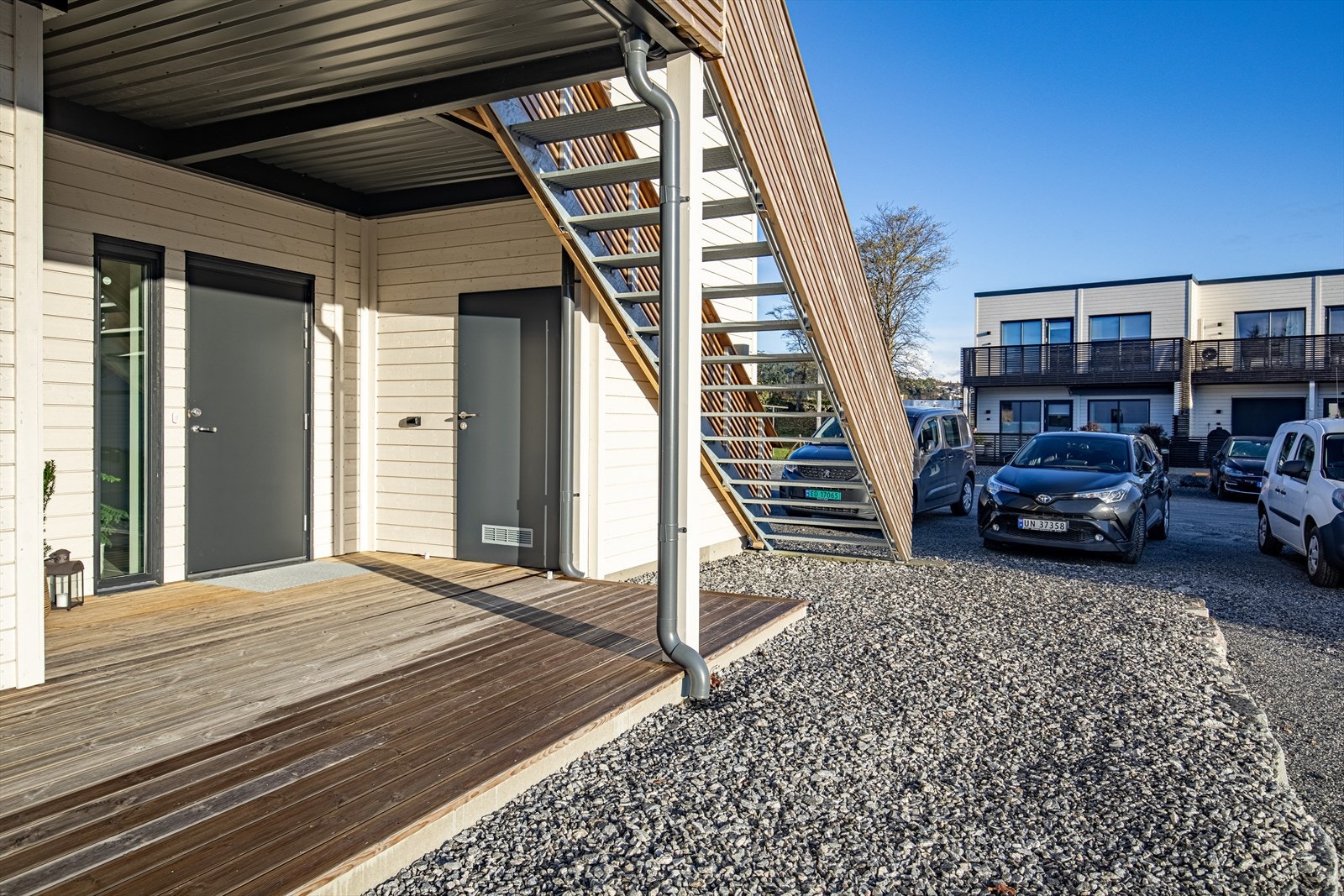 Overbygd inngangsparti Galleribilde