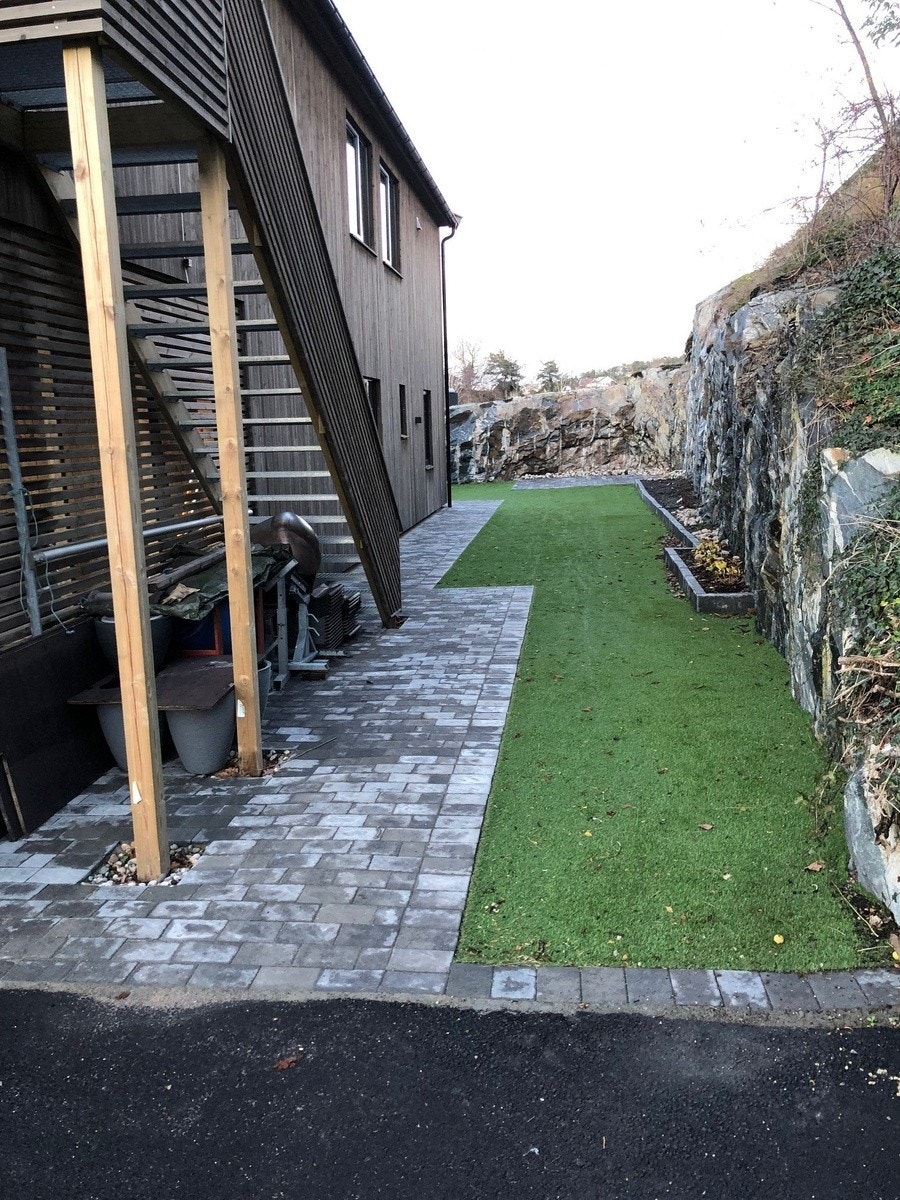 Gangvei mot lgh Galleribilde