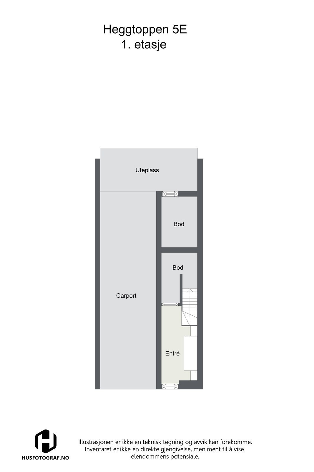 Plantegning 1.etasje. Galleribilde