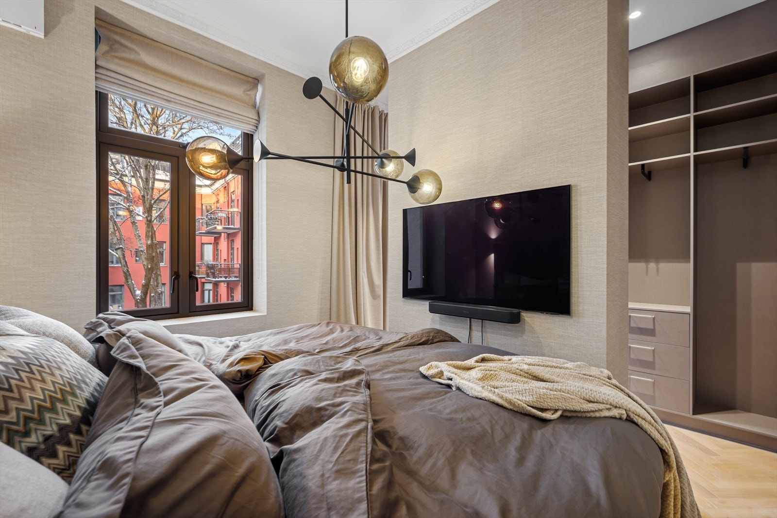 Flexit dual vifte bidrar til luftutskiftning med varmegjenvinning. Galleribilde