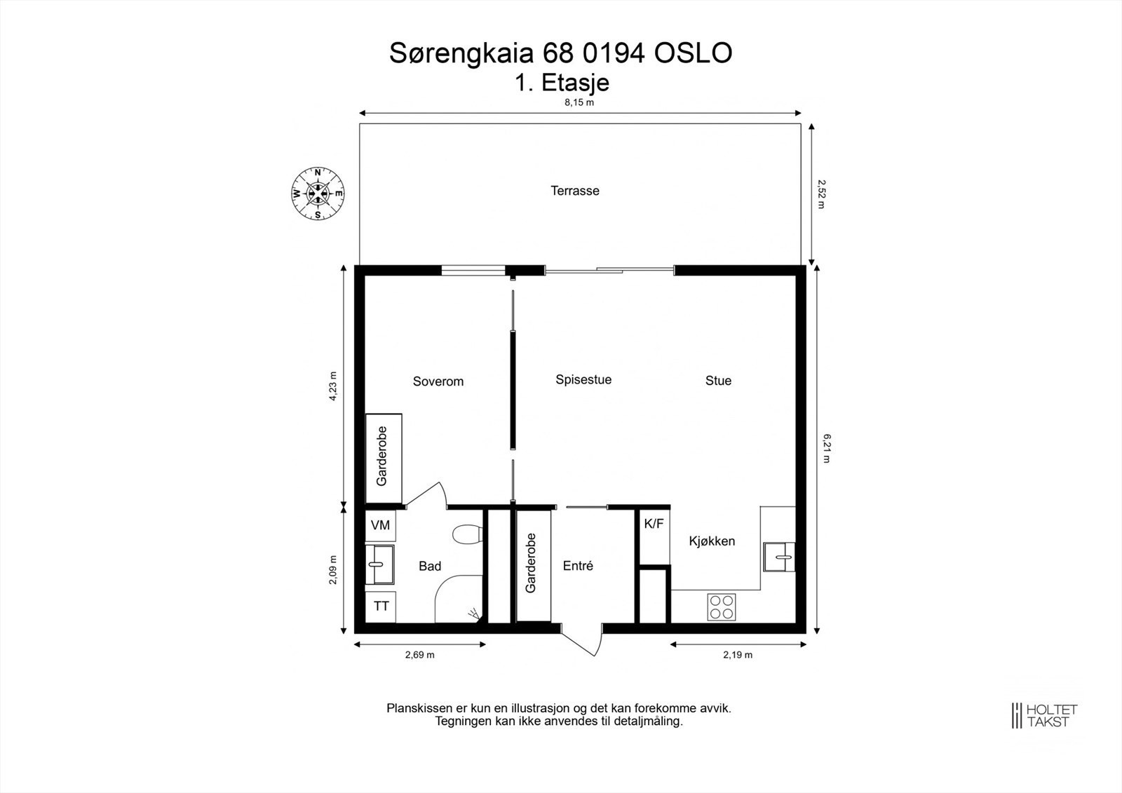 Plantegning Galleribilde
