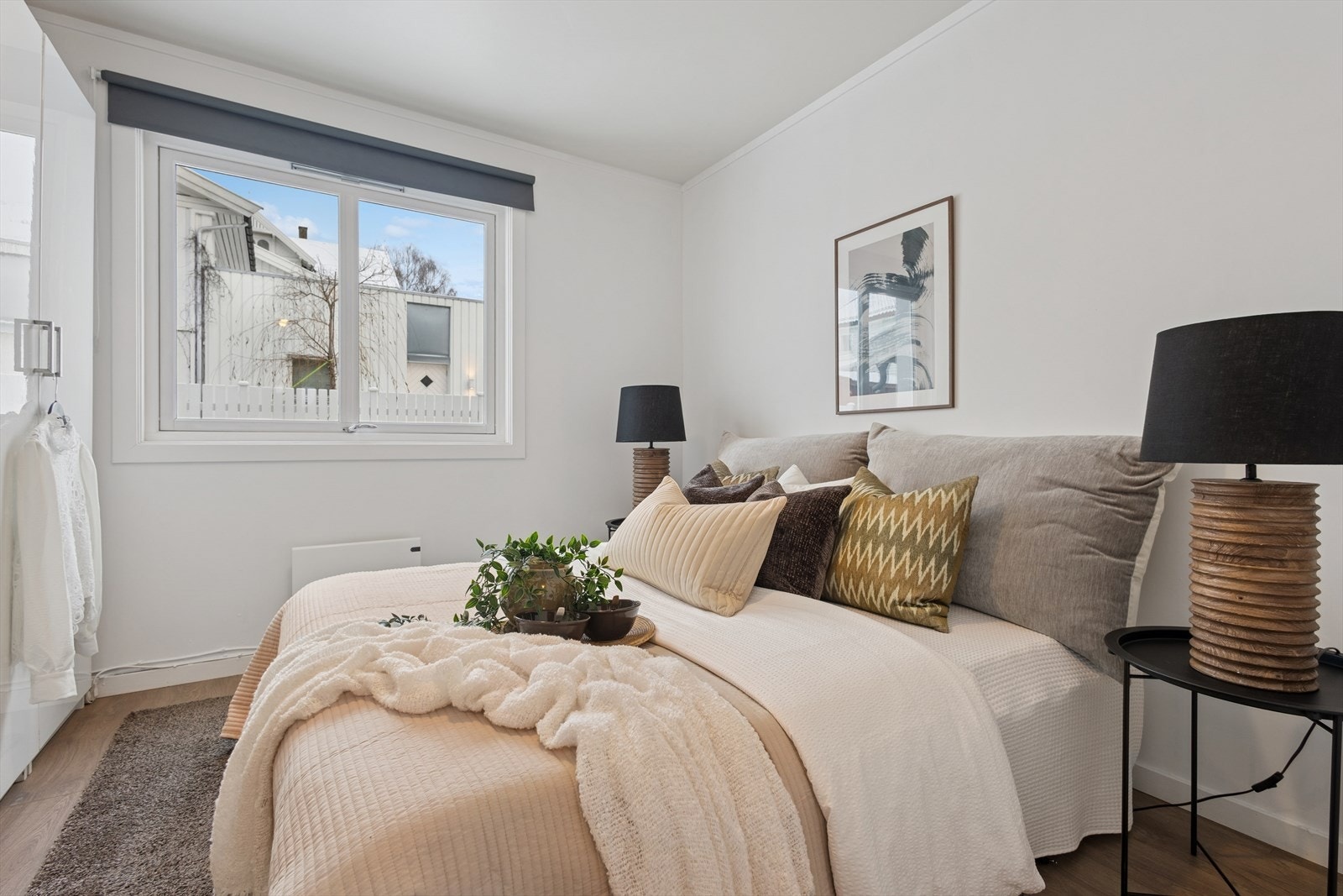 Leiligheten inneholder tre gode soverom. Galleribilde