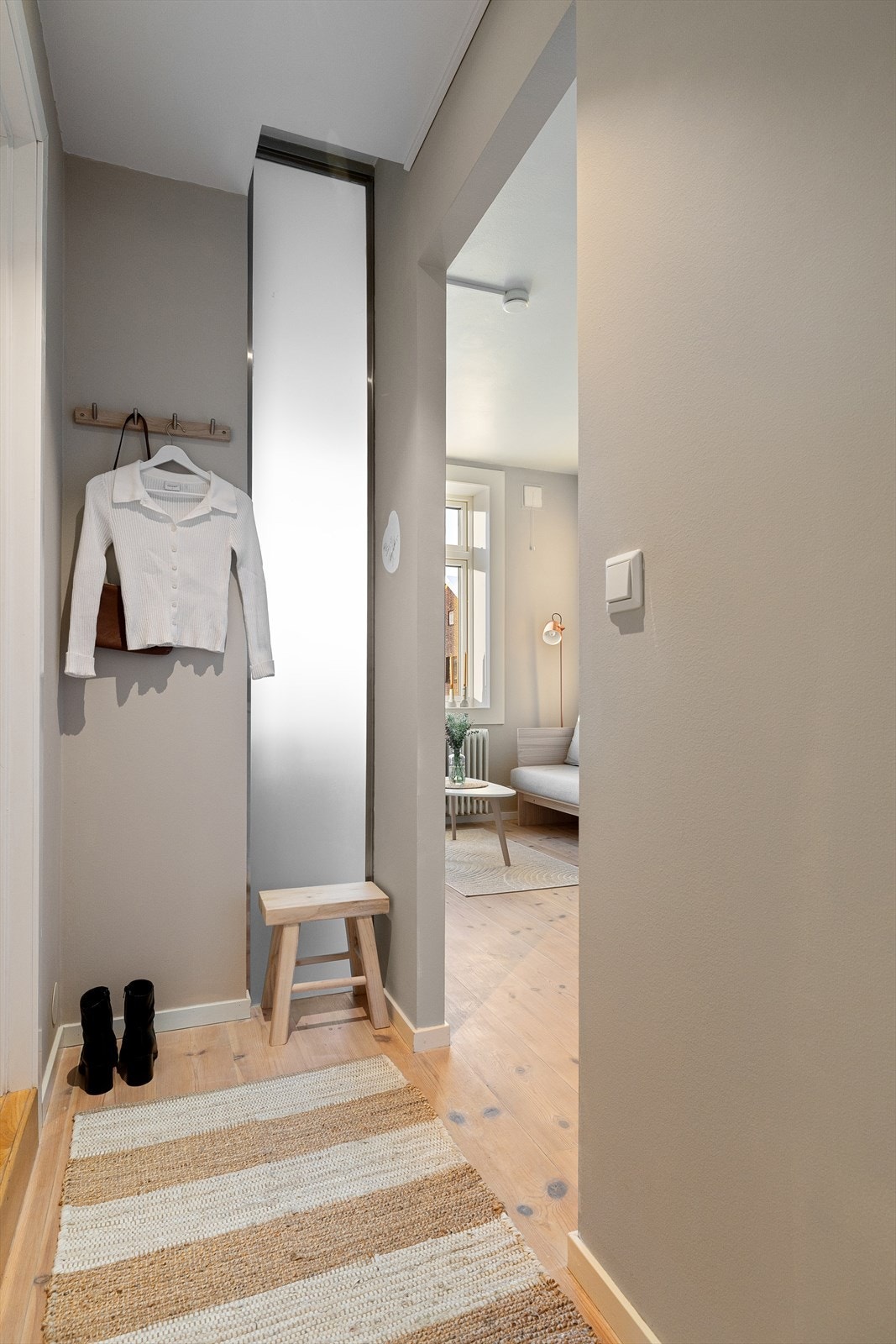 Boligen gir et meget godt førsteinntrykk Galleribilde