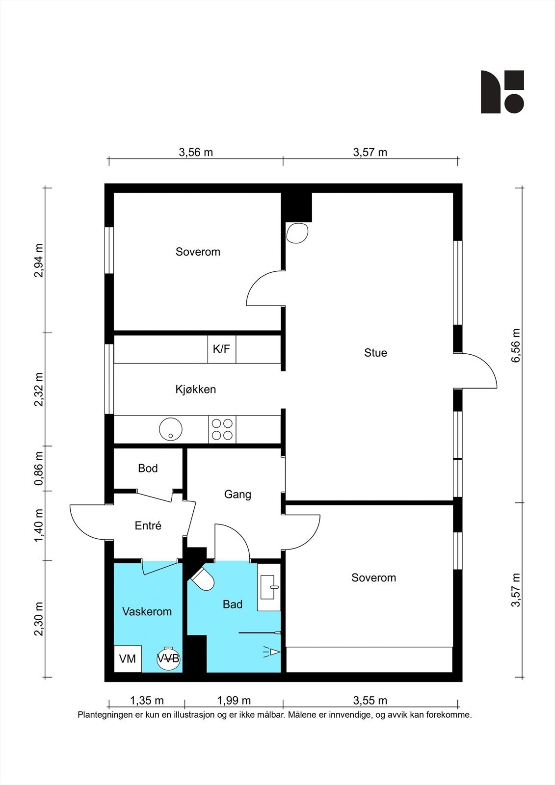 Plantegning. Galleribilde