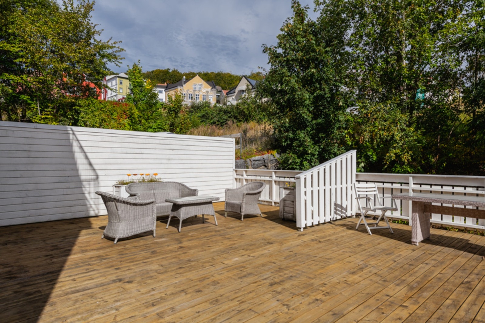 Felles terrasse for sameiet. Galleribilde