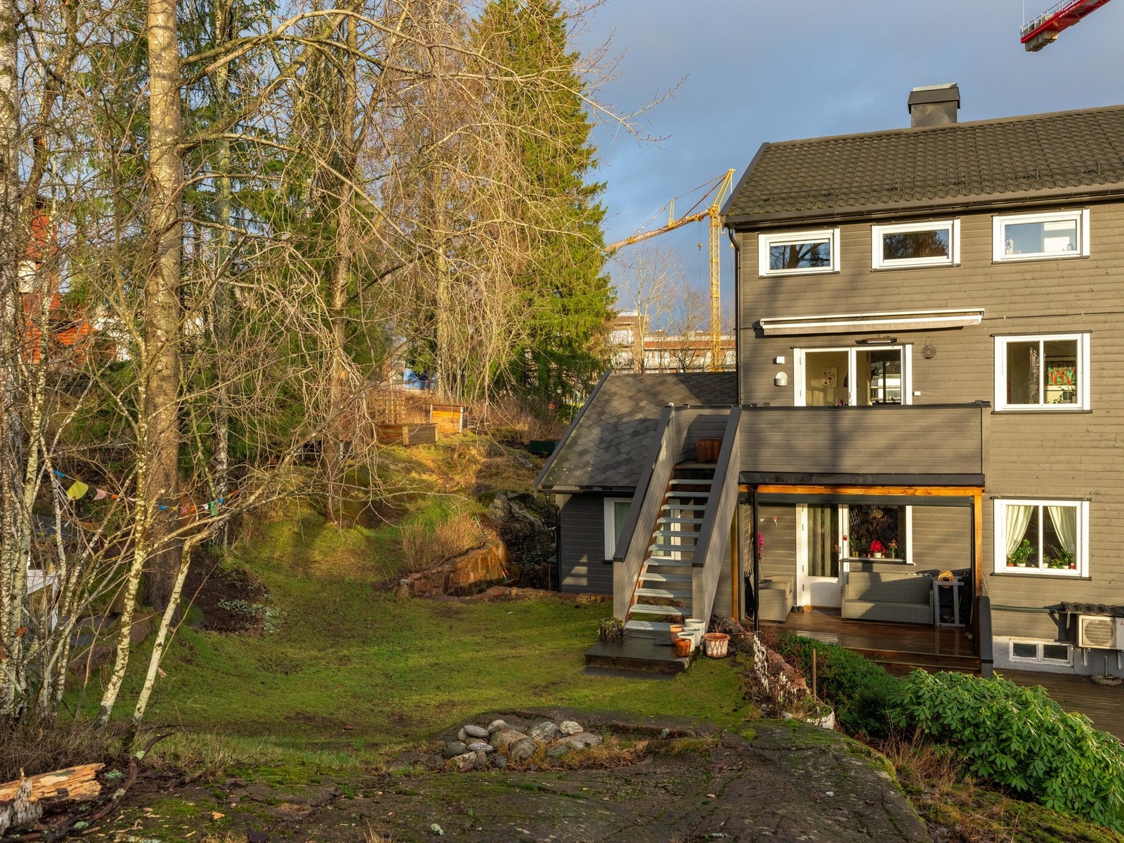Huset er de siste årene vesentlig oppgradert, med ny panel, nytt tak og så videre. Galleribilde