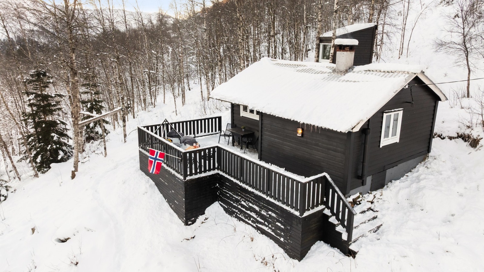 Hytten kan benyttes året rundt. Galleribilde