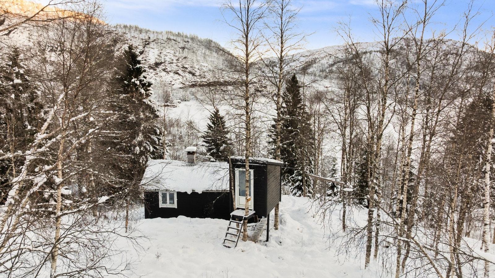 Tomen er på hele 914,2 kvm. Galleribilde