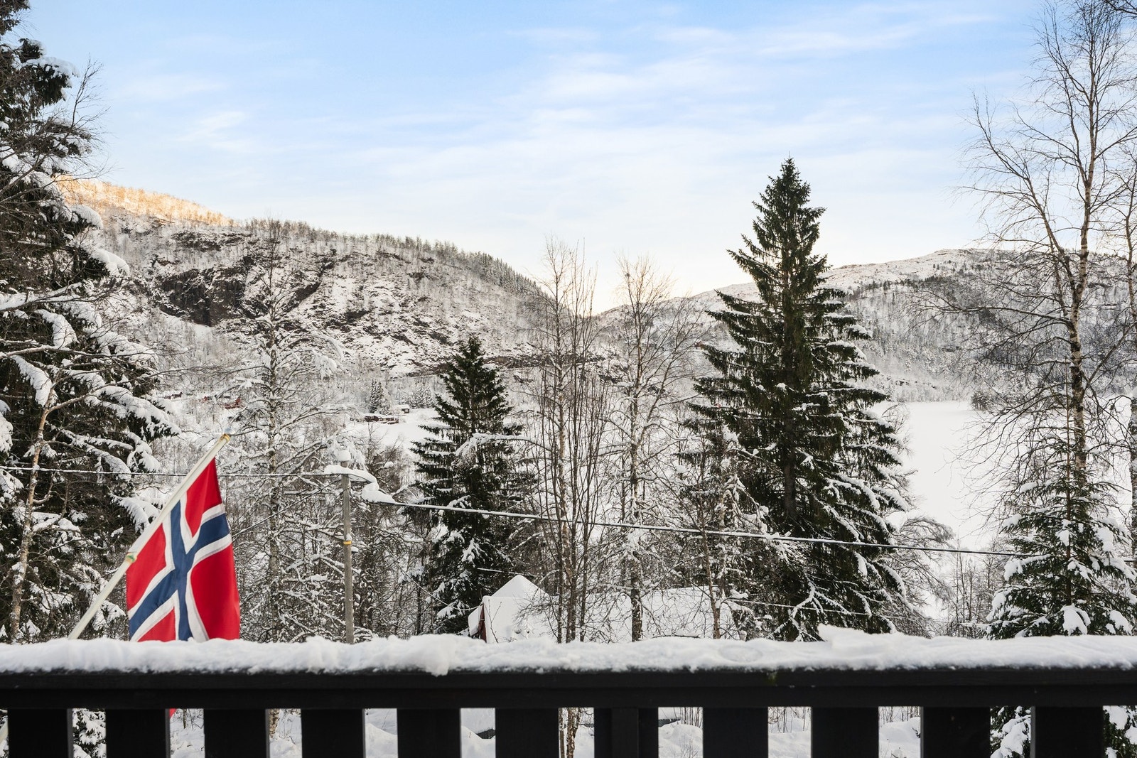 Naturskjønn utsikt. Galleribilde