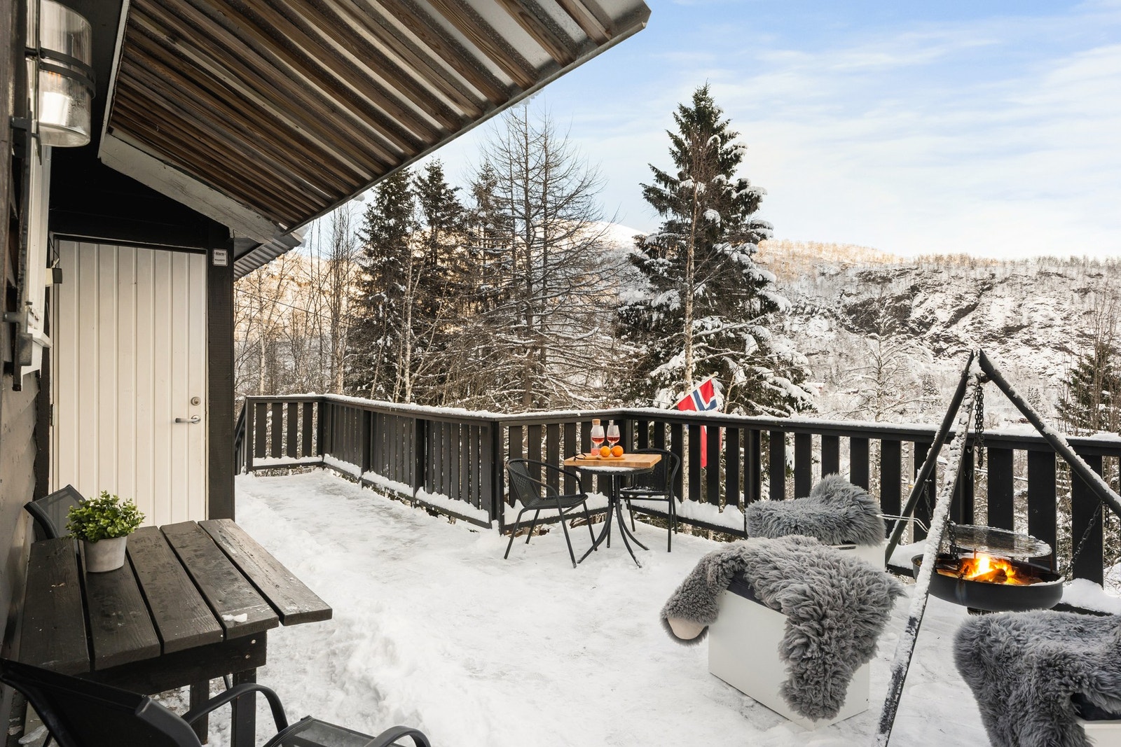 Herlig terrasse på 26 kvm. Galleribilde