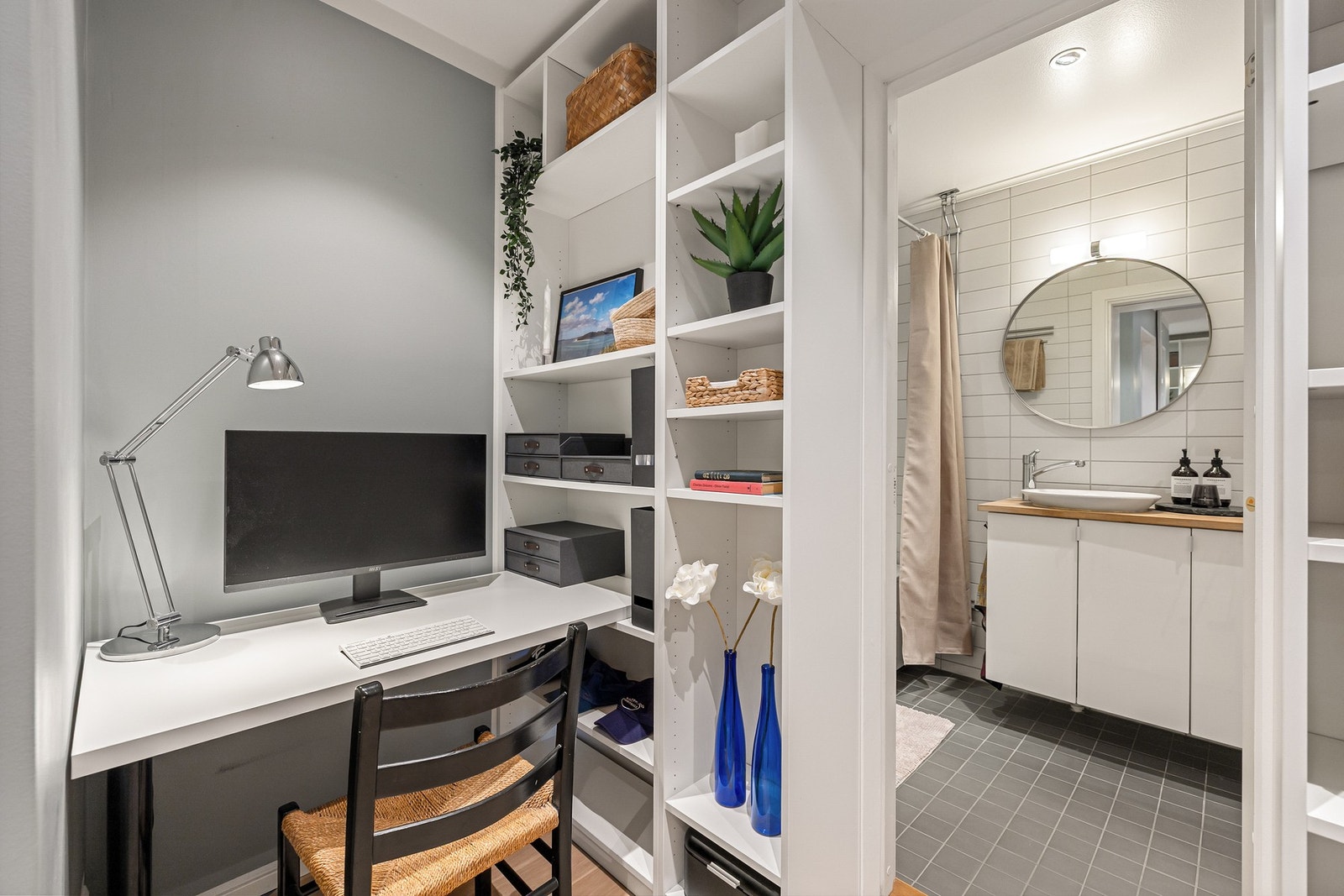 God plass til hjemmekontor. Galleribilde