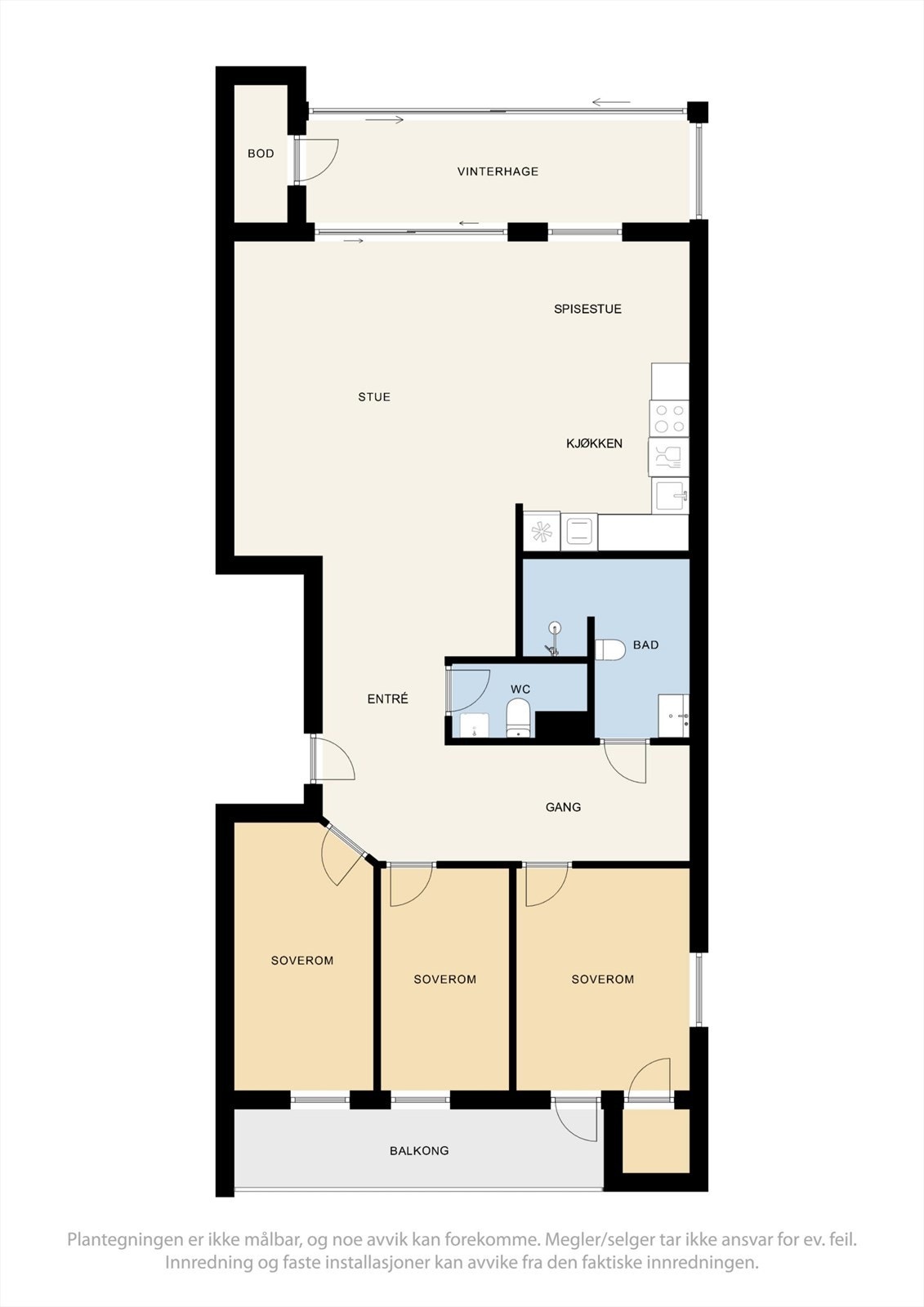 Plantegning. Galleribilde