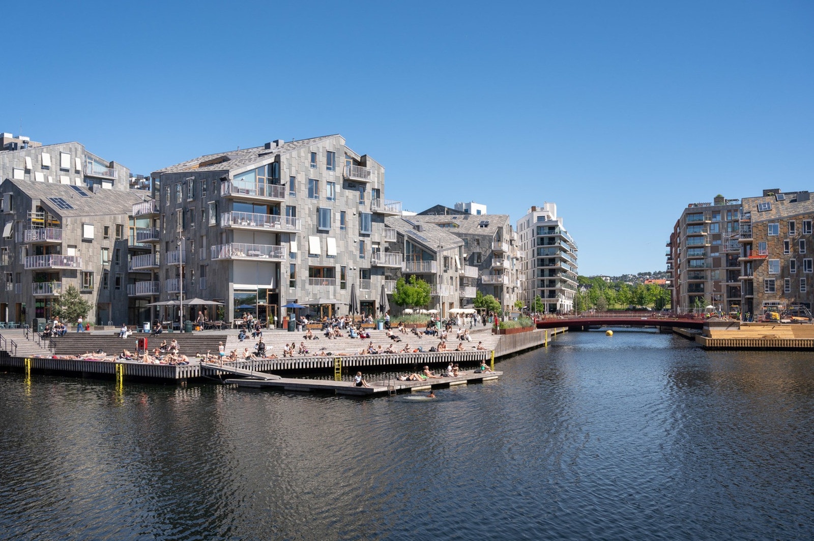 Populære Bjørvika rett i nærheten Galleribilde
