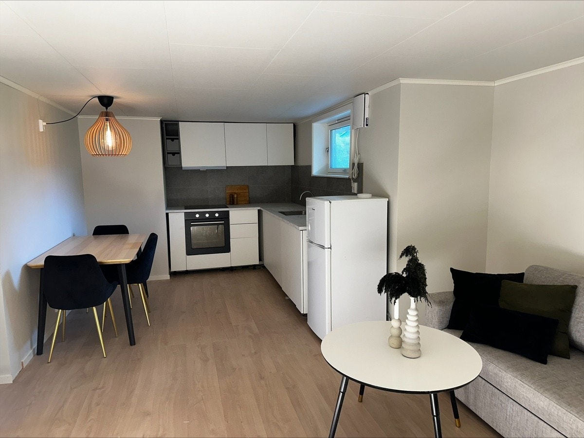 Åpen stue-kjøkkenløsning Galleribilde