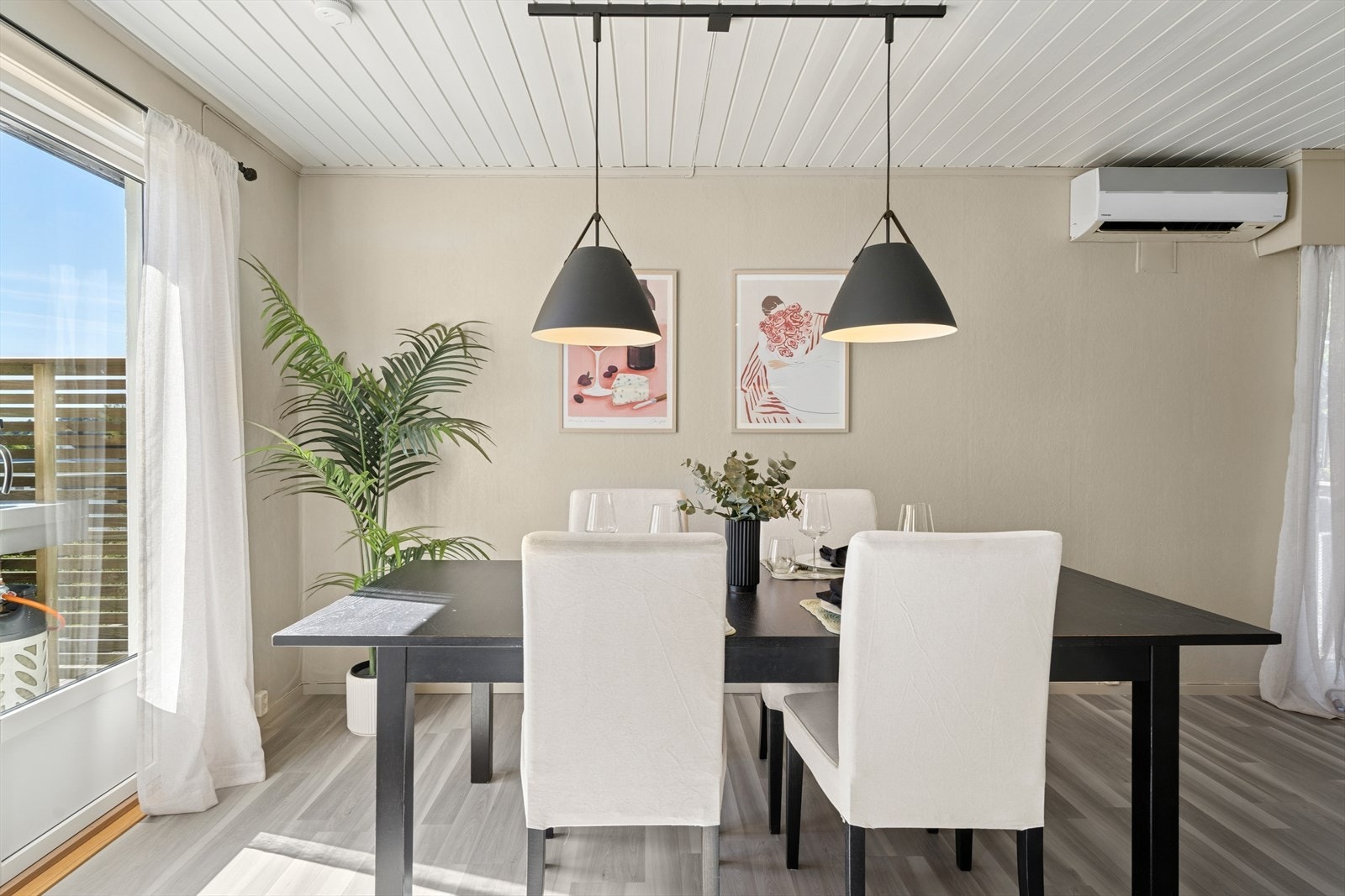 Her kan venner og familie samles til hyggelige måltider Galleribilde