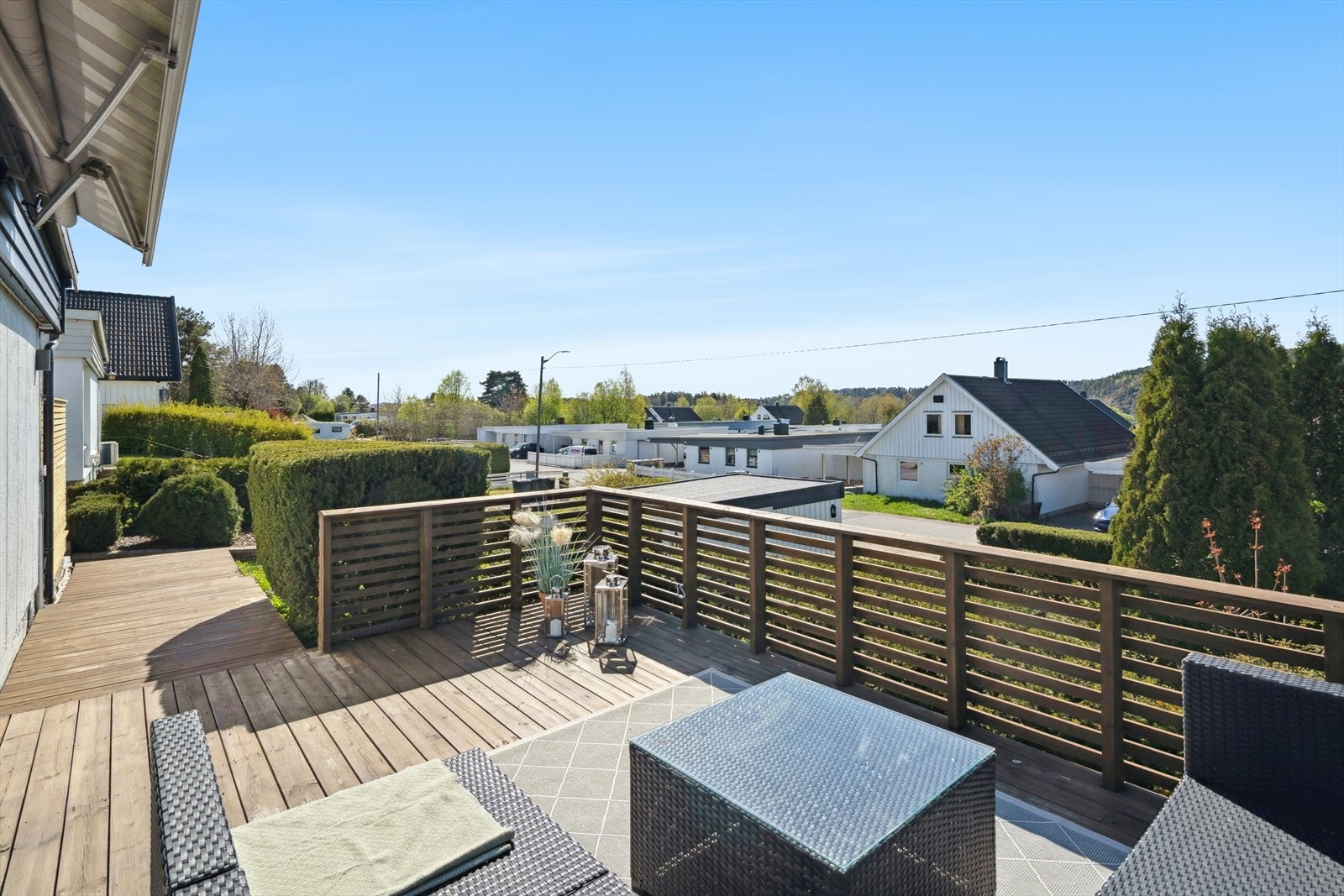 Tomten har meget gode solforhold Galleribilde