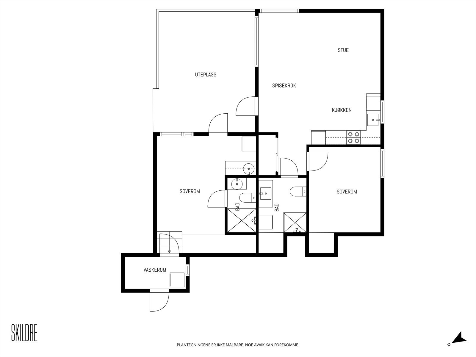Underetasje - Hybel og leilighet. Galleribilde