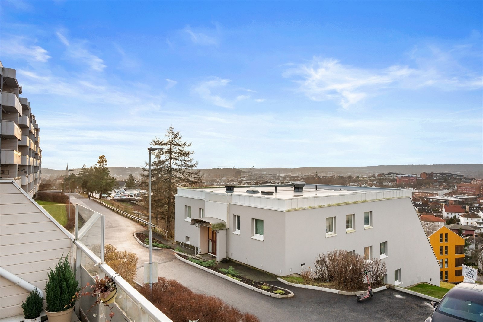 Her kan du nyte gode sol- og utsiktsforhold. Galleribilde