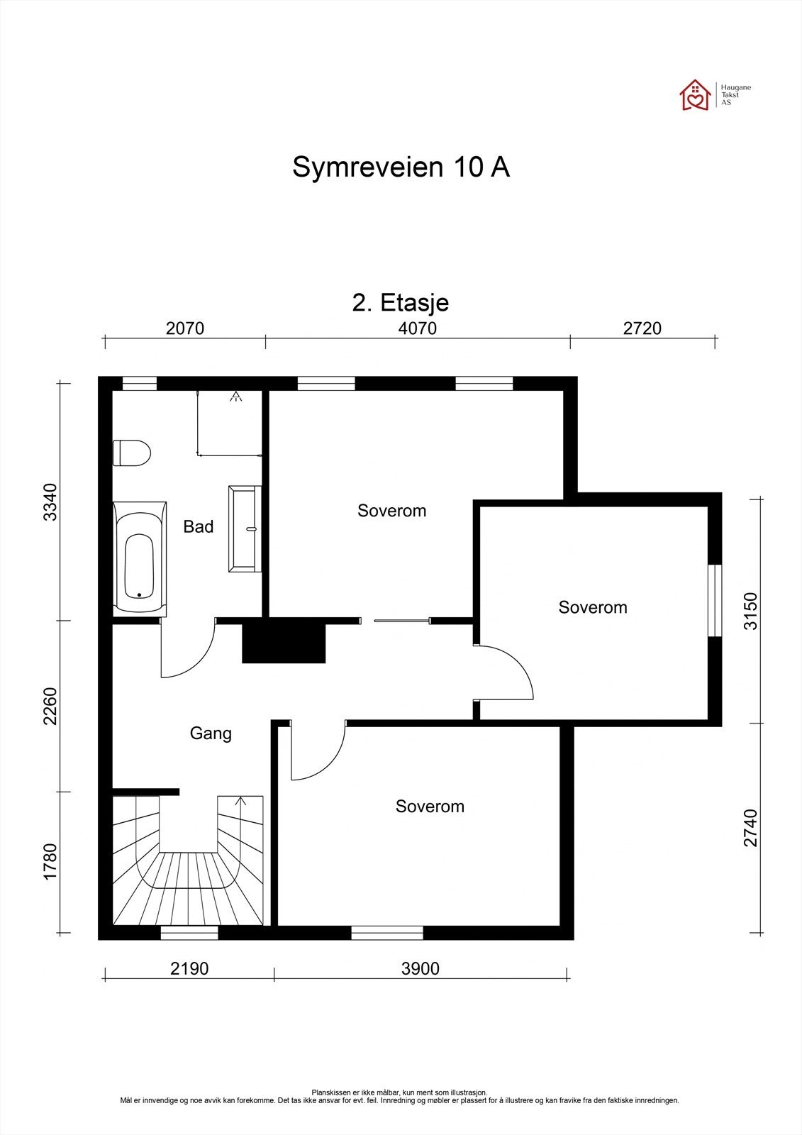 Plantegning - 2. etasje Galleribilde