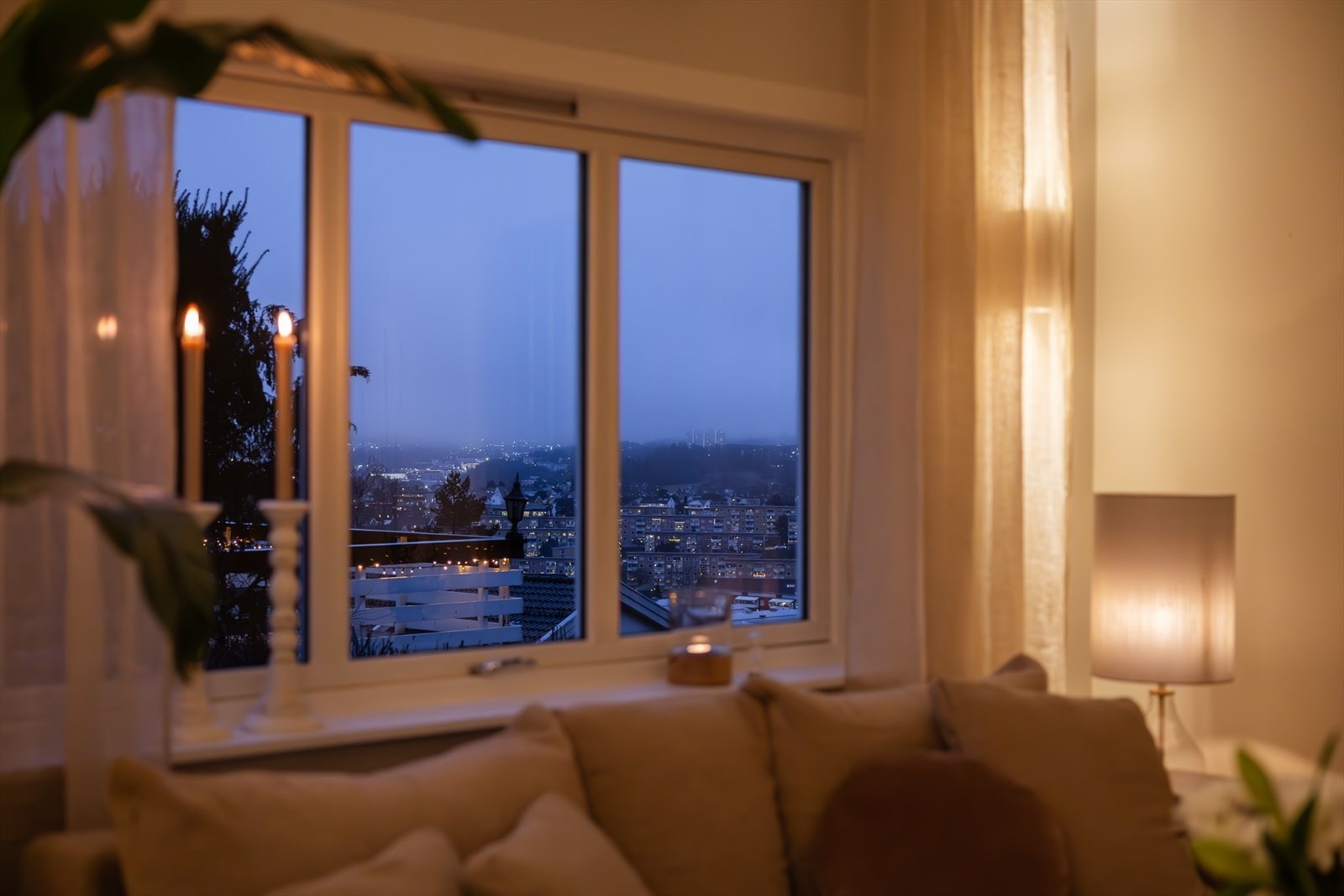 Utsikt fra stuen Galleribilde