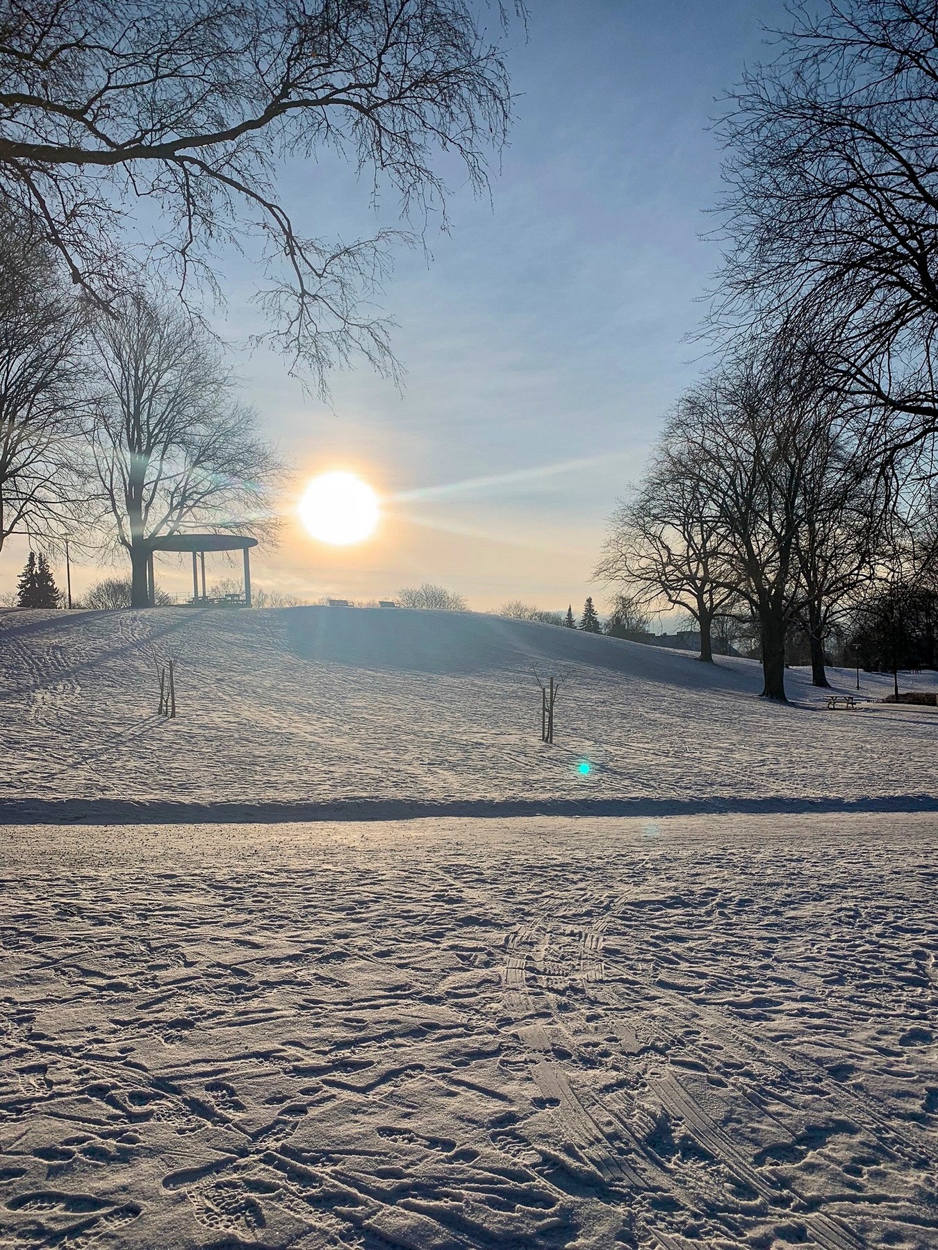 Herlige Torshovparken legger til rette for uteaktiviteter hele året. Galleribilde