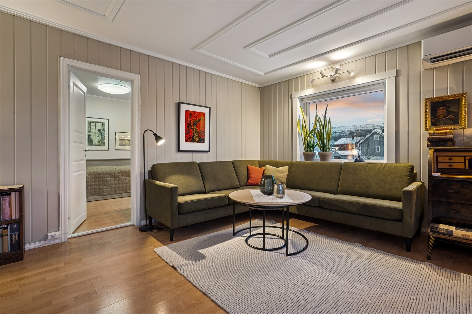 Fra stuen er det videre adkomst til et soverom. Galleribilde