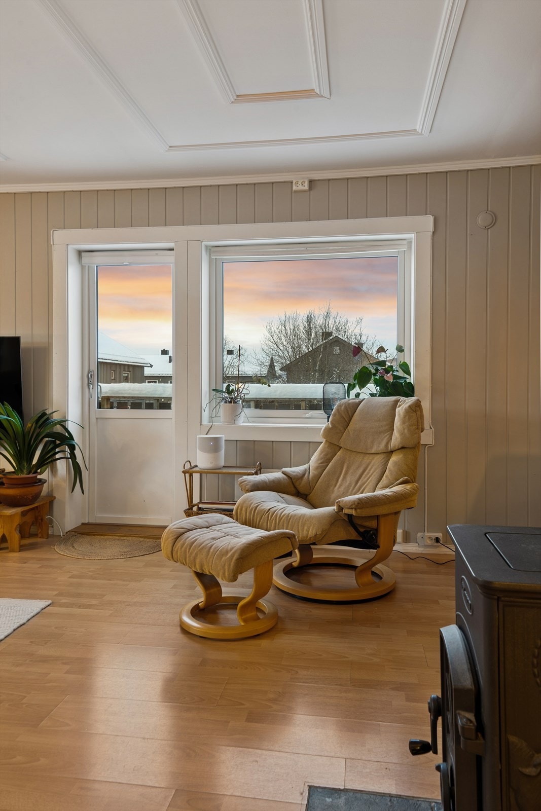 Fra stuen er det videre adkomst til en balkong, perfekt for avslappende timer i solen. Galleribilde