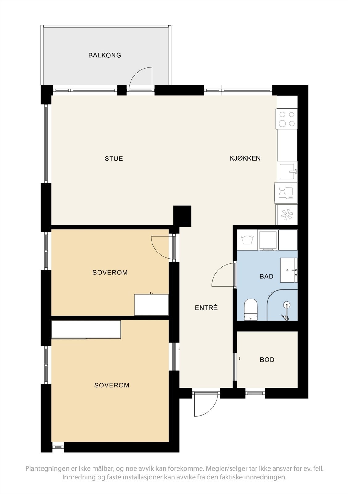 Planløsning. Galleribilde