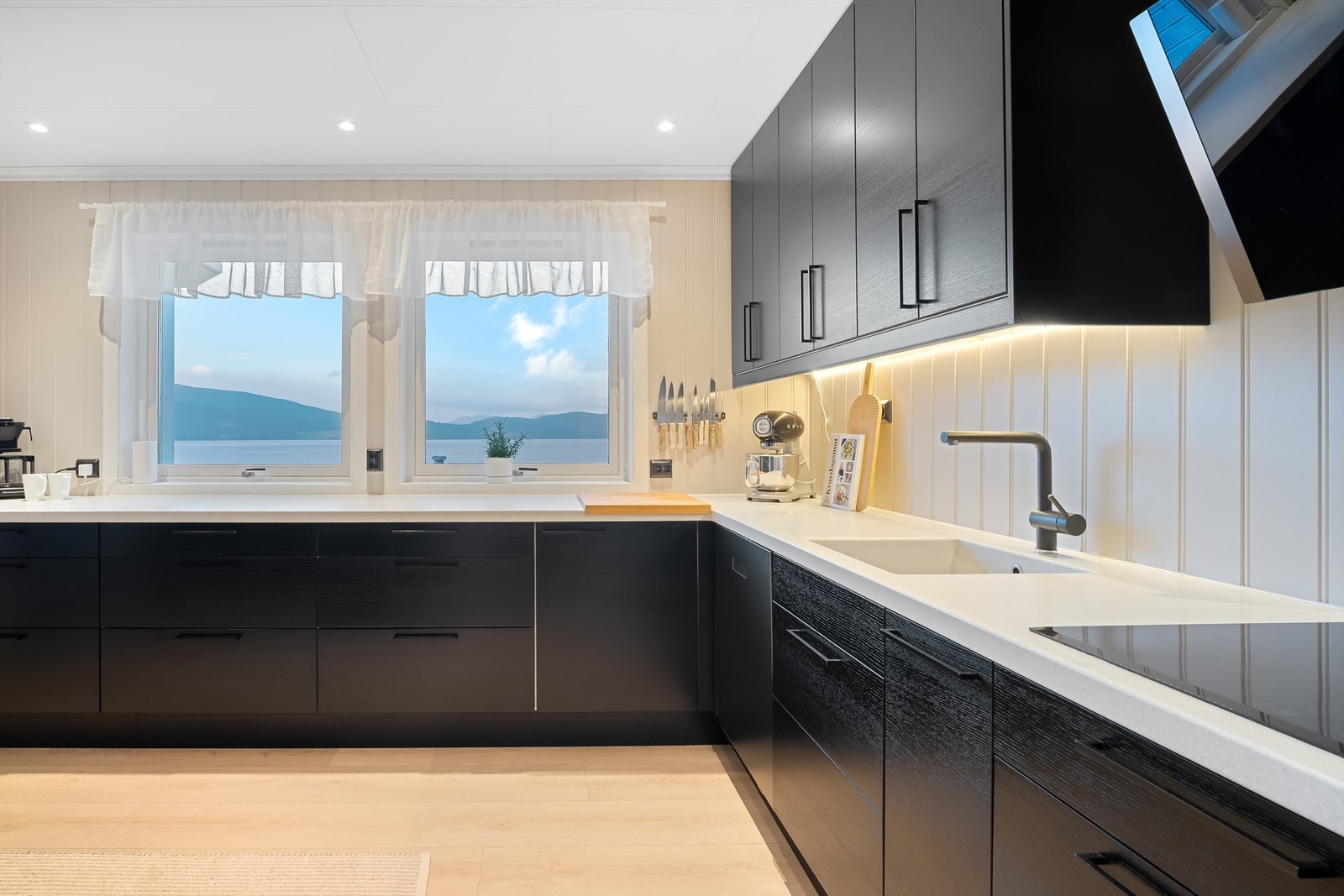 Kjøkken ble oppgradert i 2019. Galleribilde