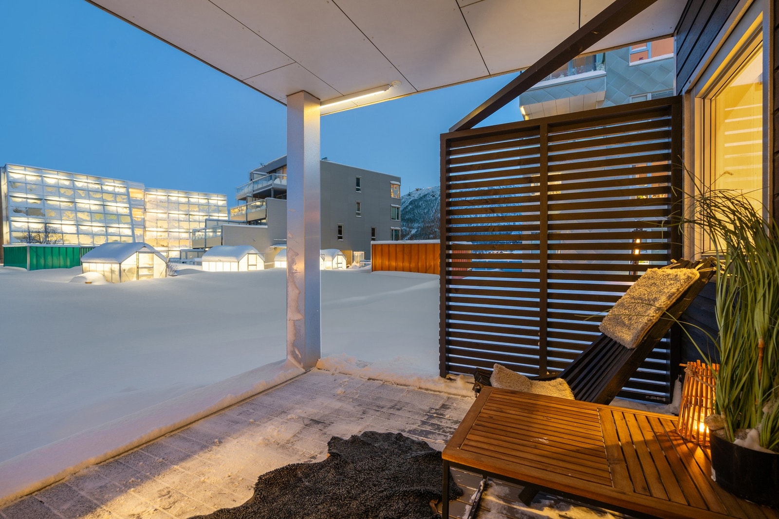 Den har også fine utsiktsforhold. Galleribilde