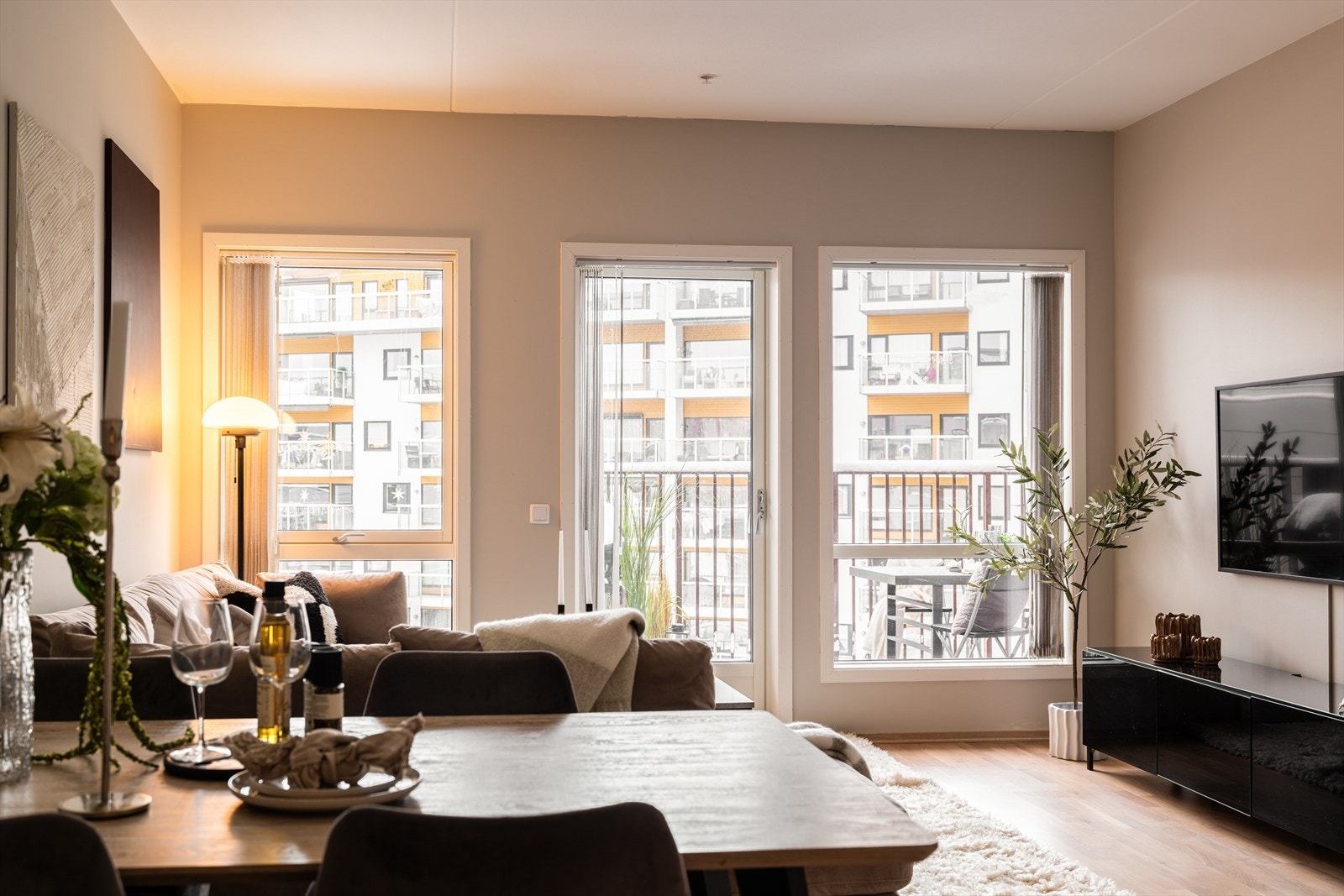 Rommet er enkelt å møblere og gir fleksibilitet for personlig innredning. Galleribilde