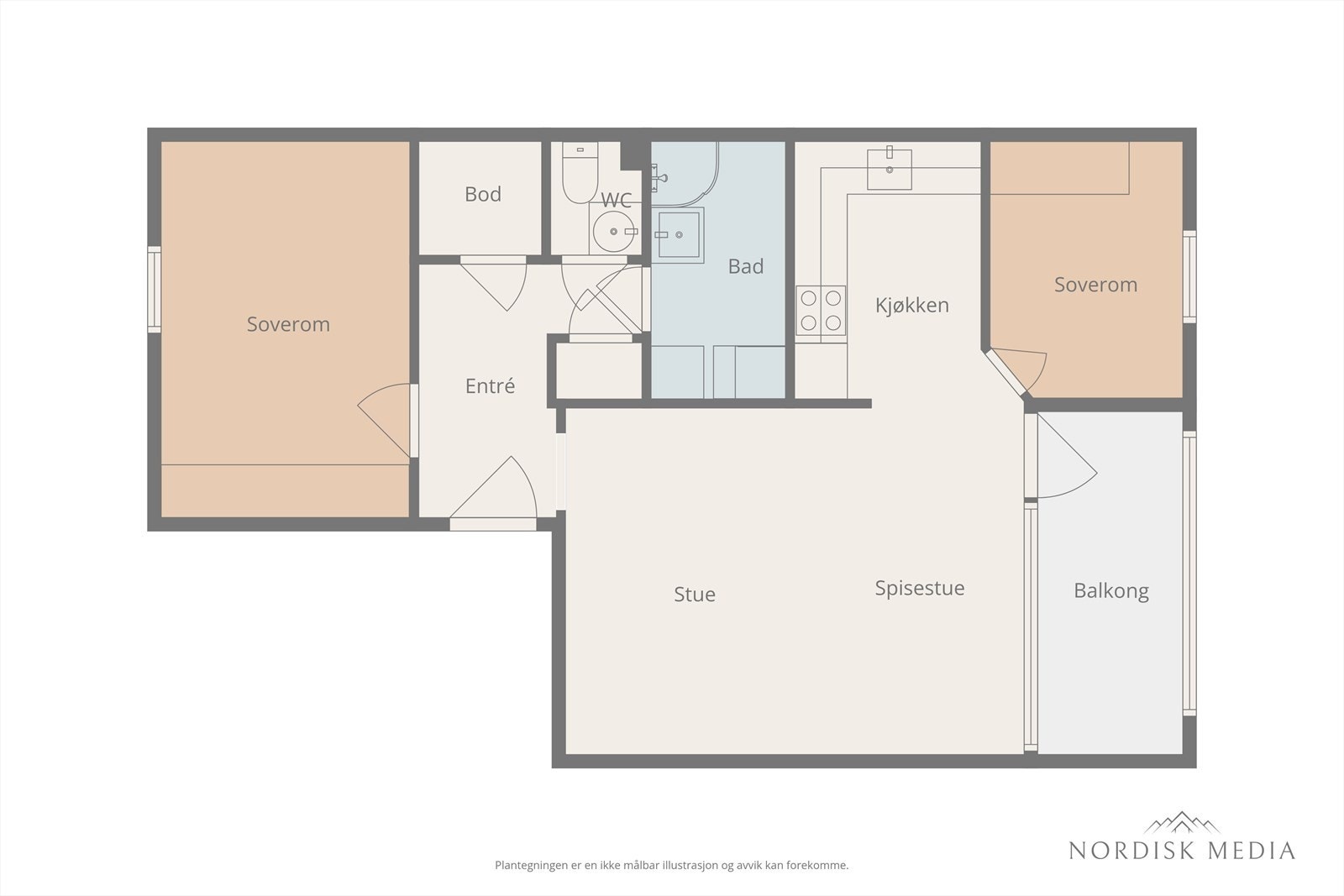 - Plantegning - Galleribilde