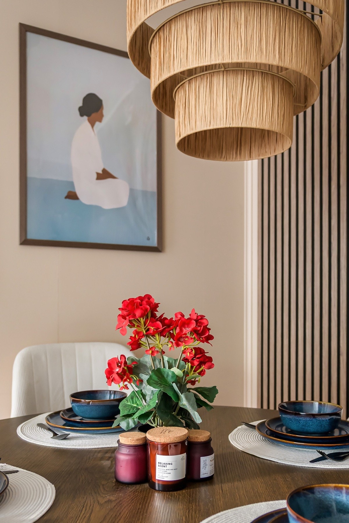 Detaljbilde av spiseplass Galleribilde