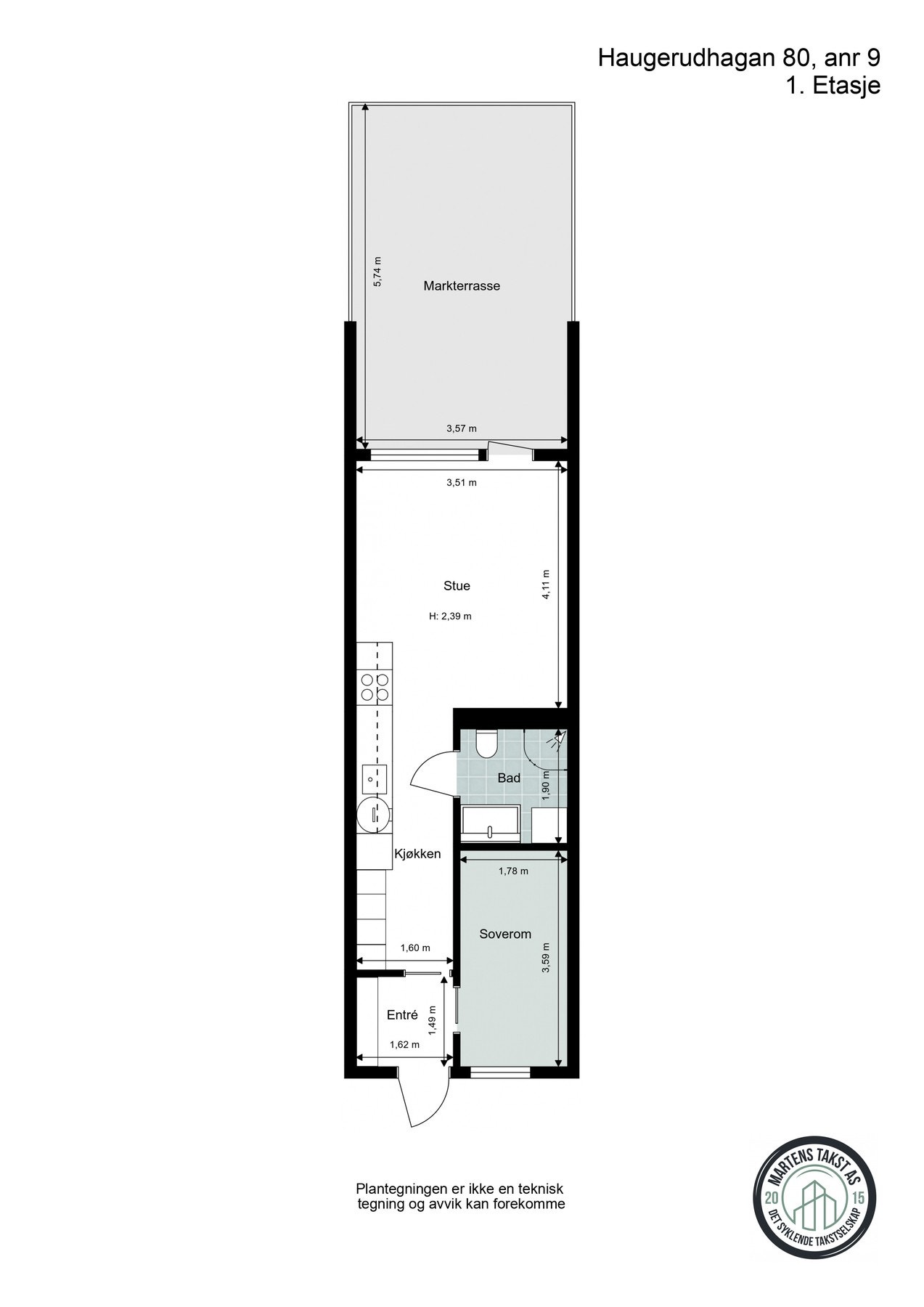 Planløsningen er meget god Galleribilde