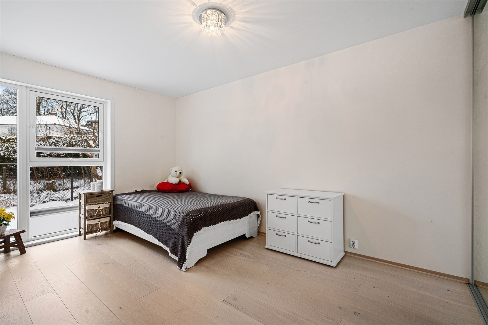 Soverom i underetasje. Galleribilde