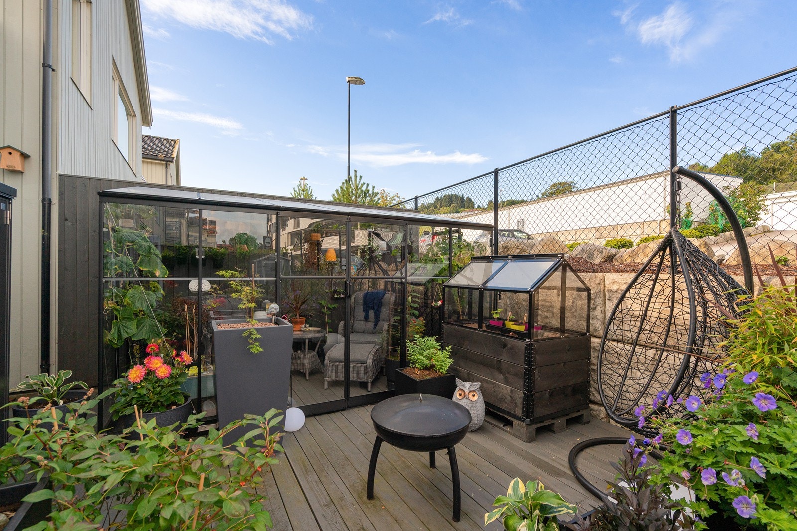 Flott drivhus/hagestue Galleribilde