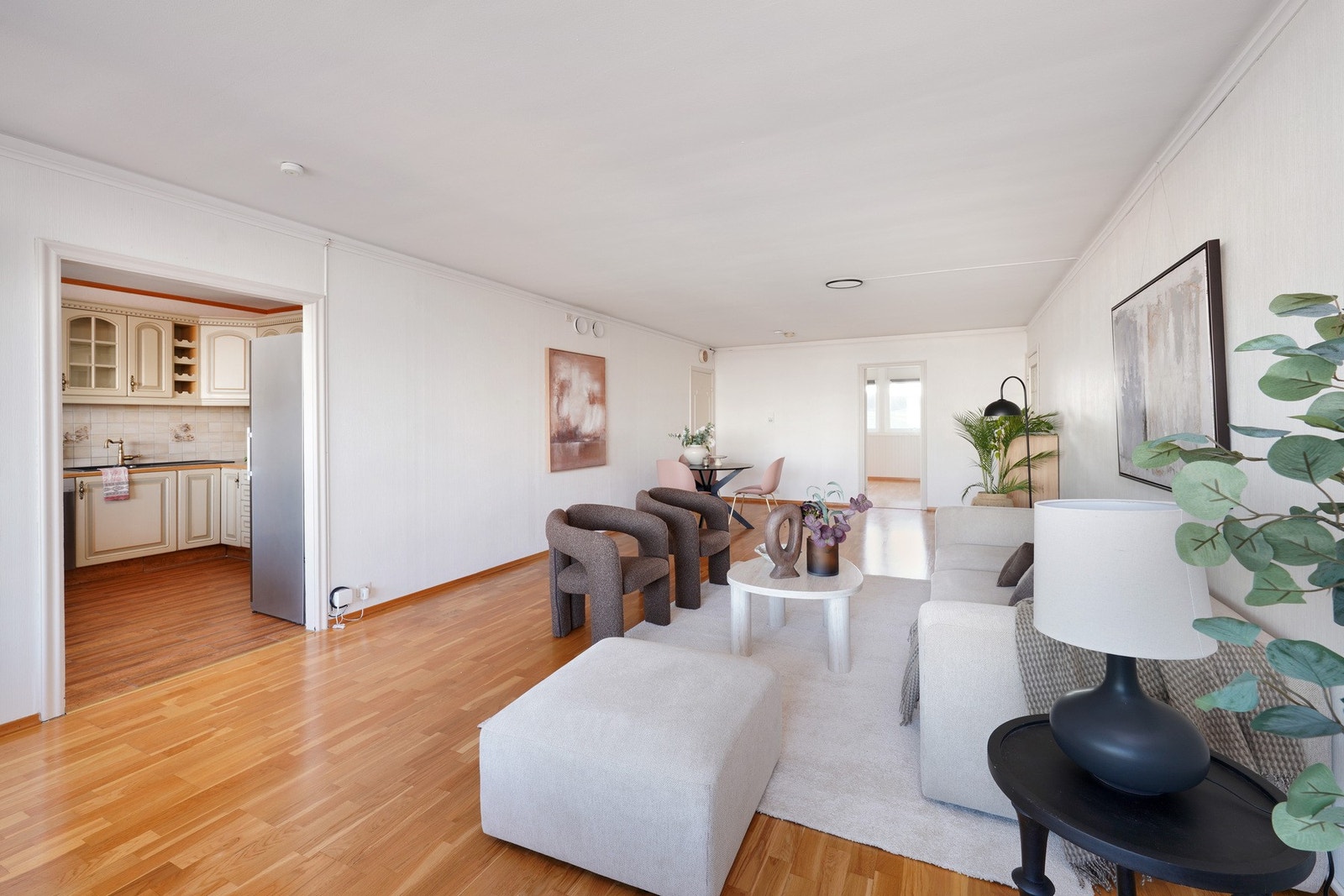 God plass til å ha hele familien på besøk. Galleribilde