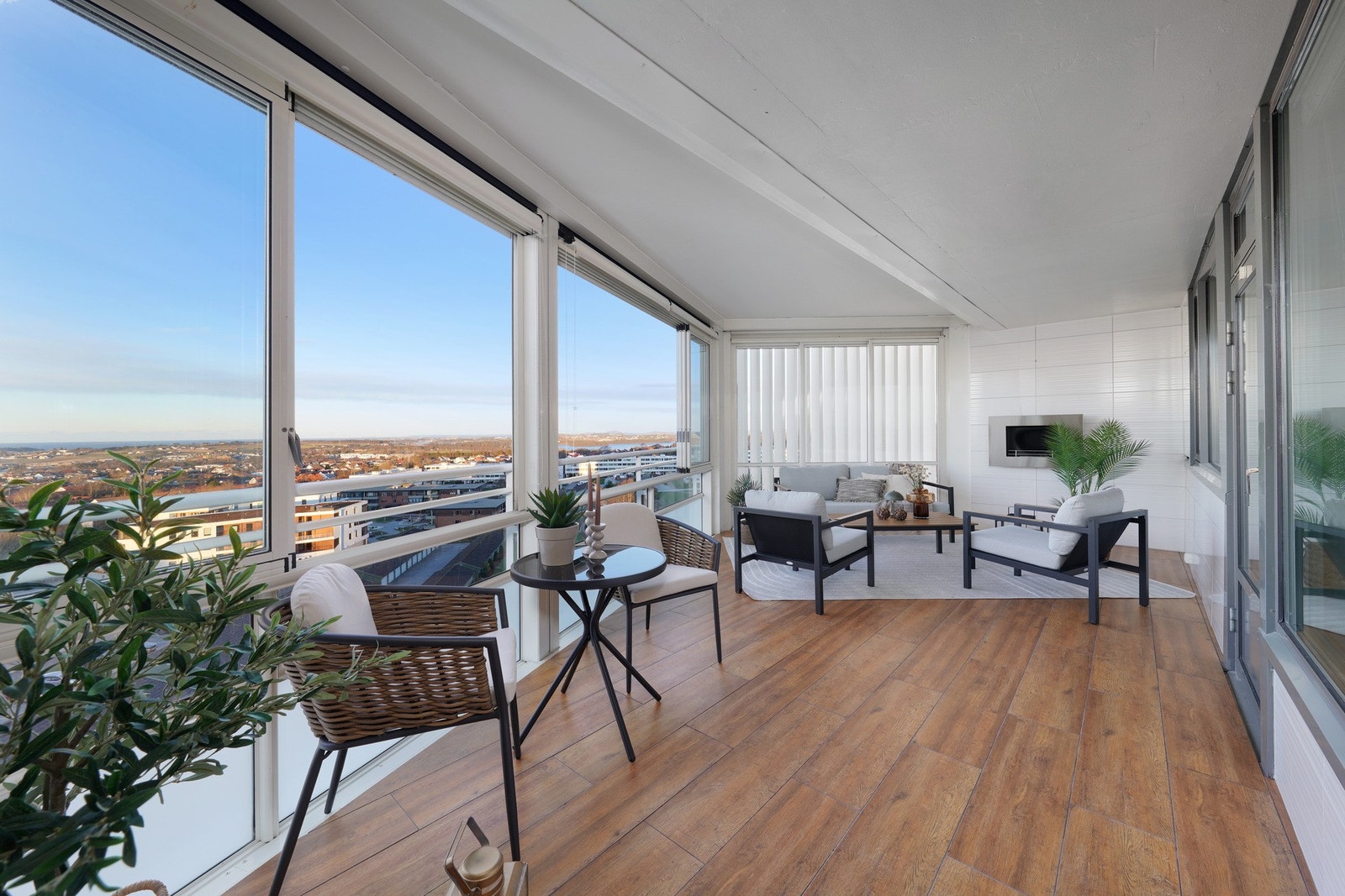 Her er det fantastisk å nyte utsikten. Galleribilde