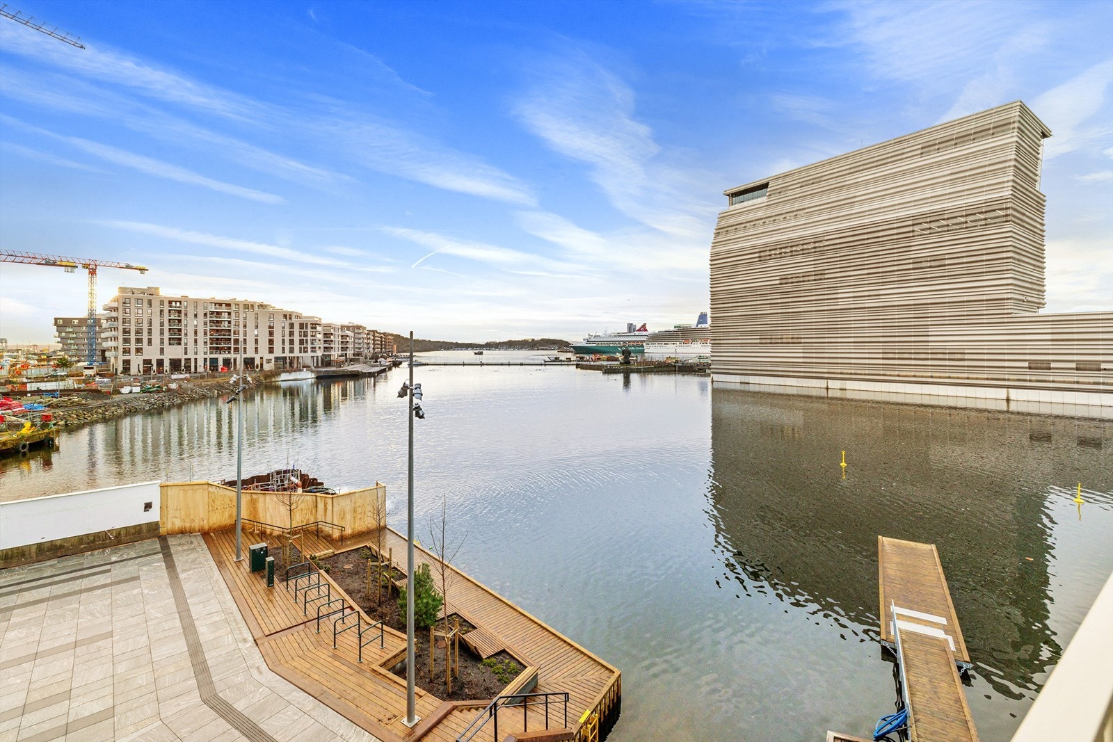 Dagens utsikt fra balkongen. Galleribilde