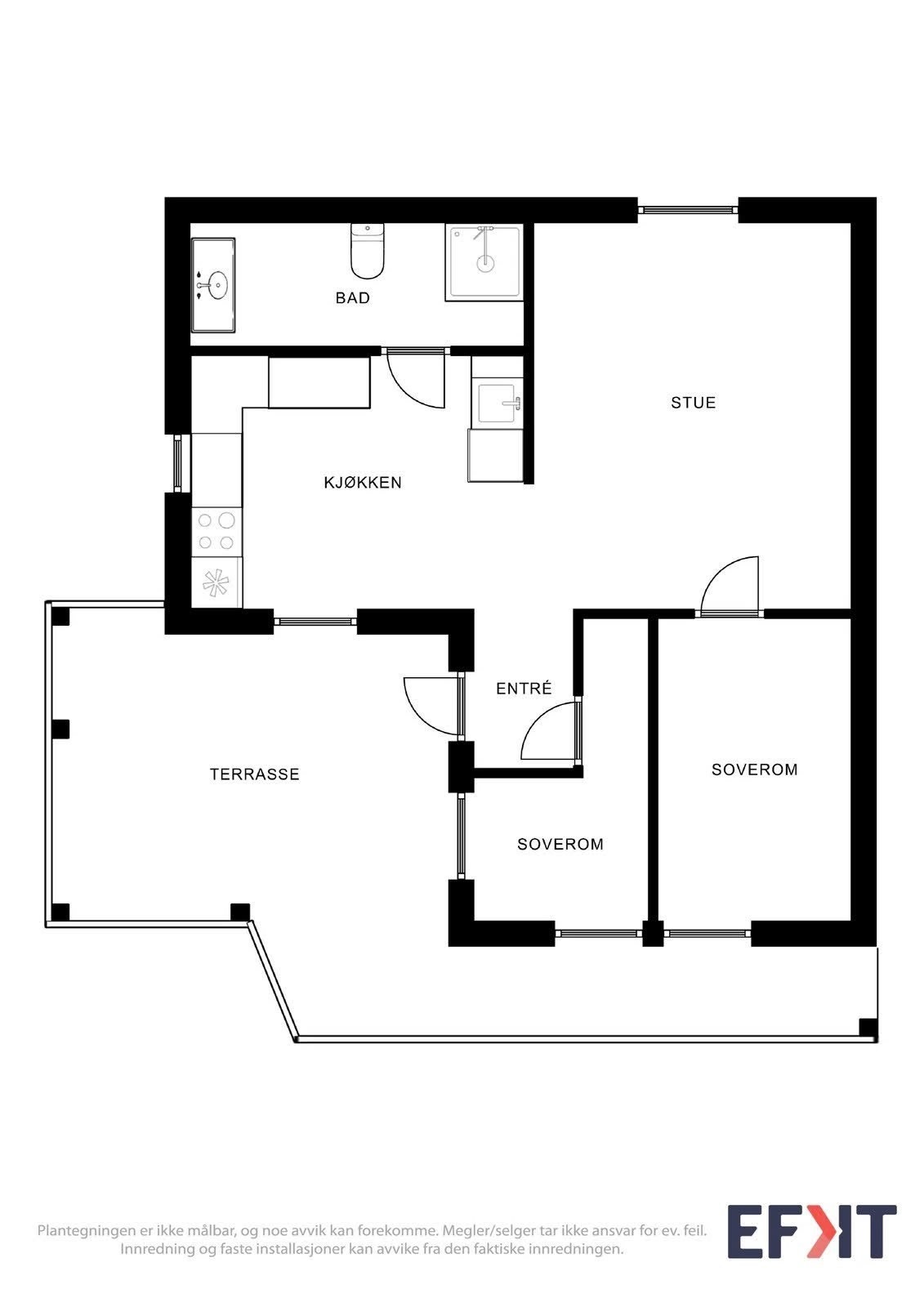 Planskisse. Galleribilde