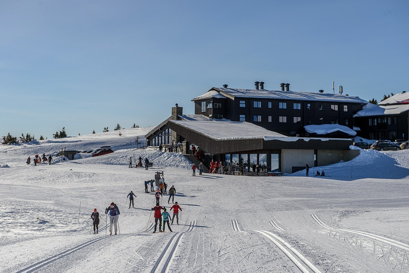 Pellestova er et populært turmål fra nærområdene og vinterstid yrer det av liv på godværsdagene. Galleribilde