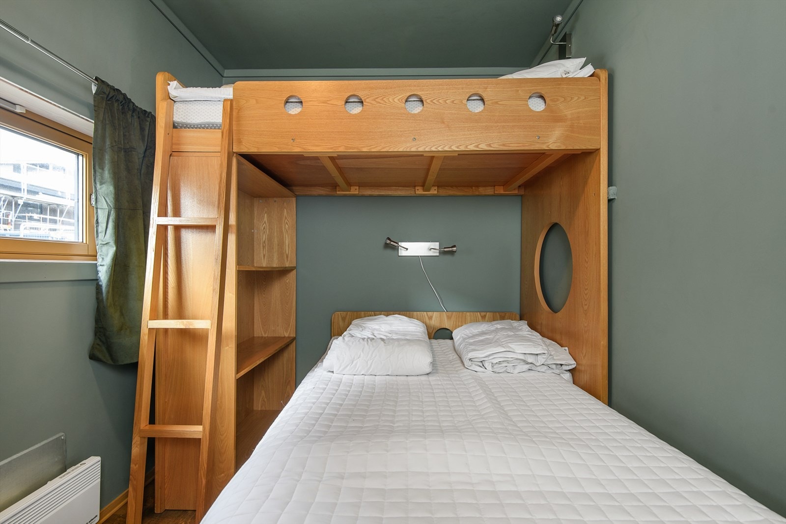 Delikate fargetoner på veggene. Galleribilde