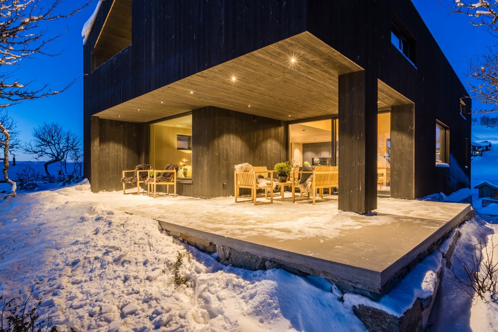 Kveldsstemning Galleribilde