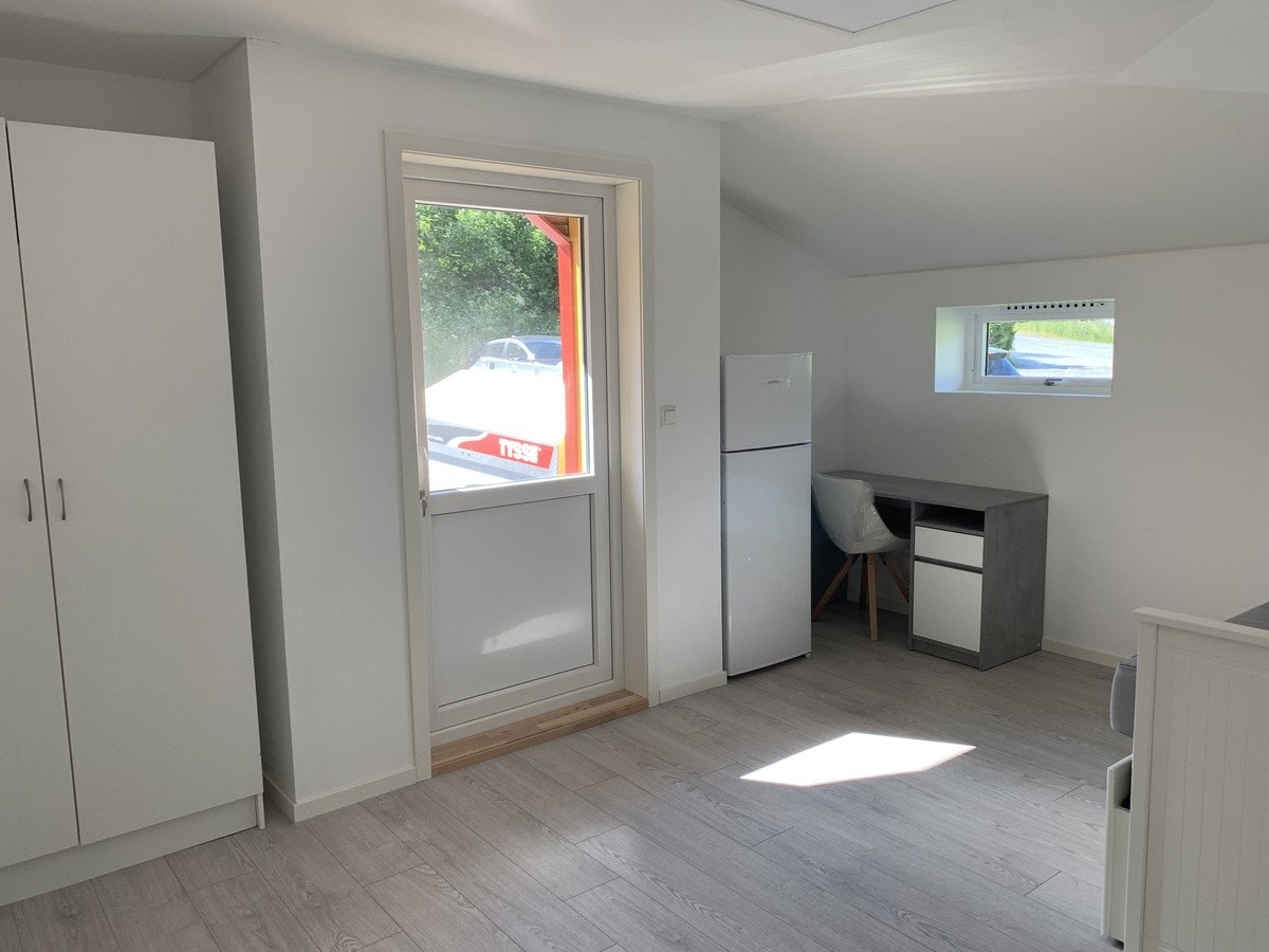 Rom med altan dør Galleribilde