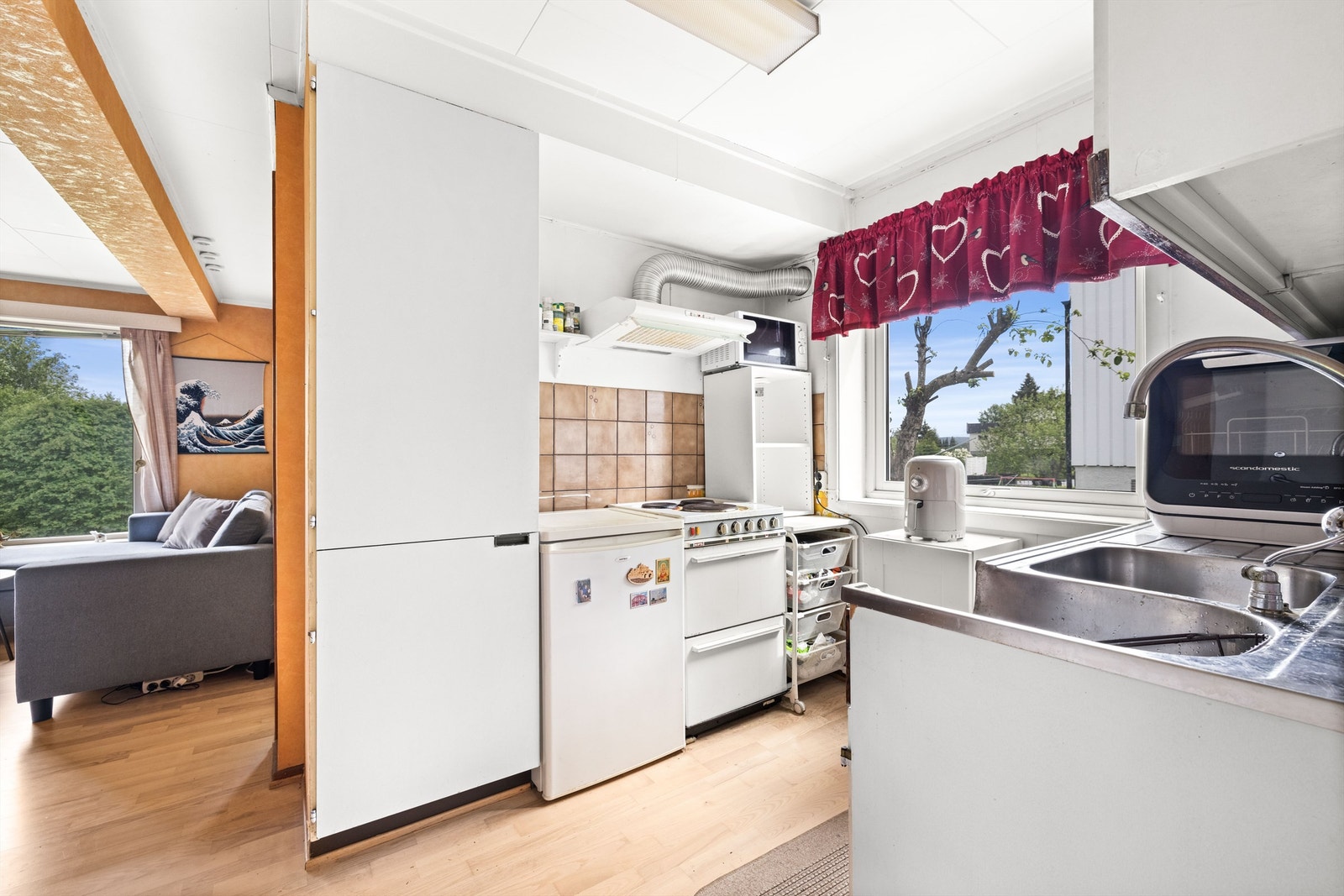 Hybel 1 - kjøkken. Galleribilde