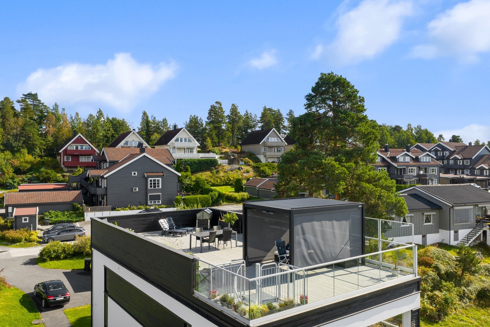 Takterrasse Galleribilde